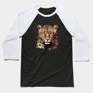 leopard Baseball T-Shirt